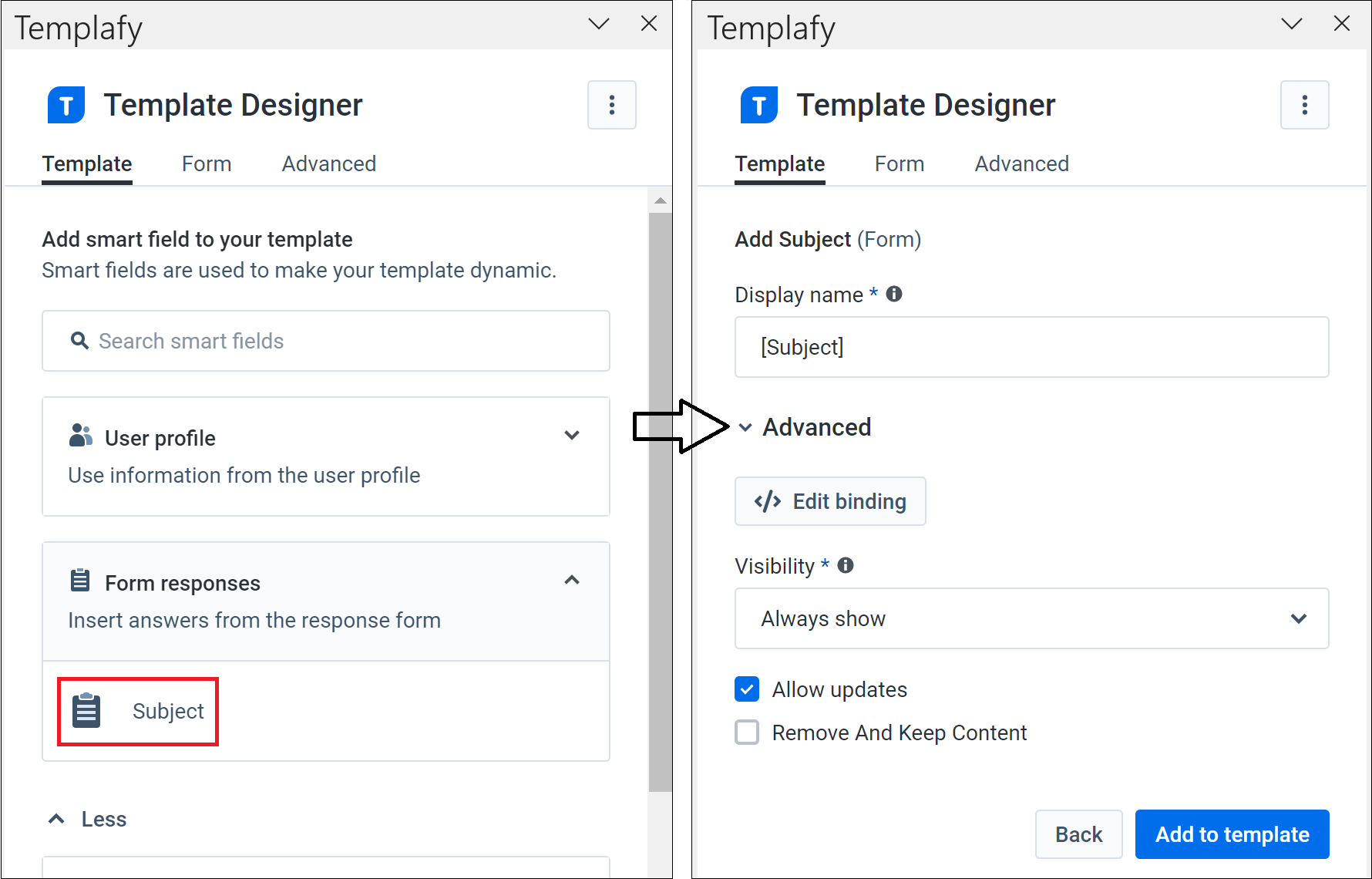 How to create Smart fields in Word – Templafy Help center