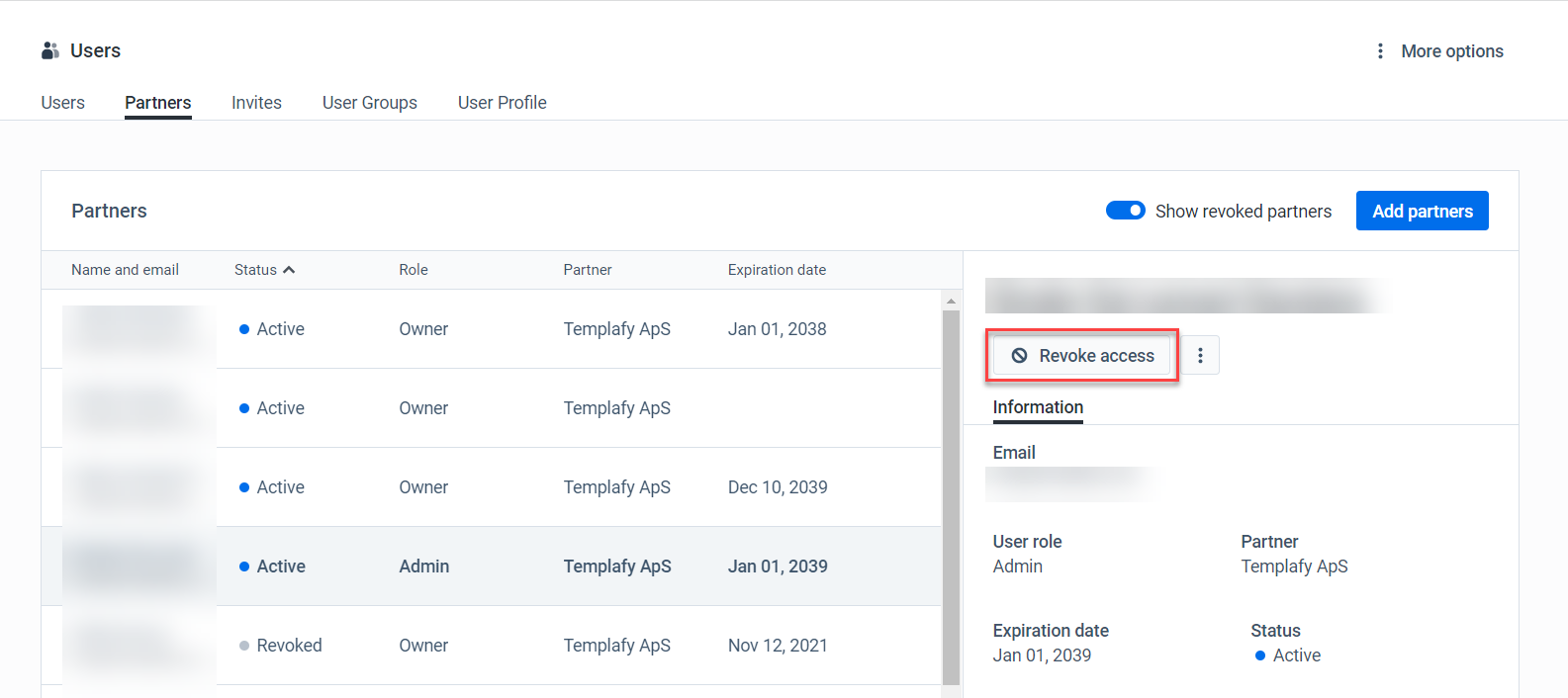 Inviting Partners – Knowledge Base