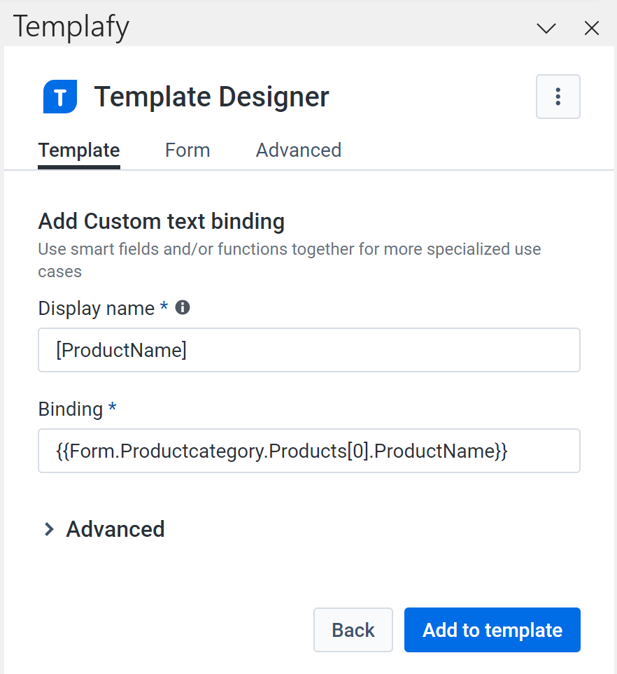 How to select a specific item from an array – Templafy Help center