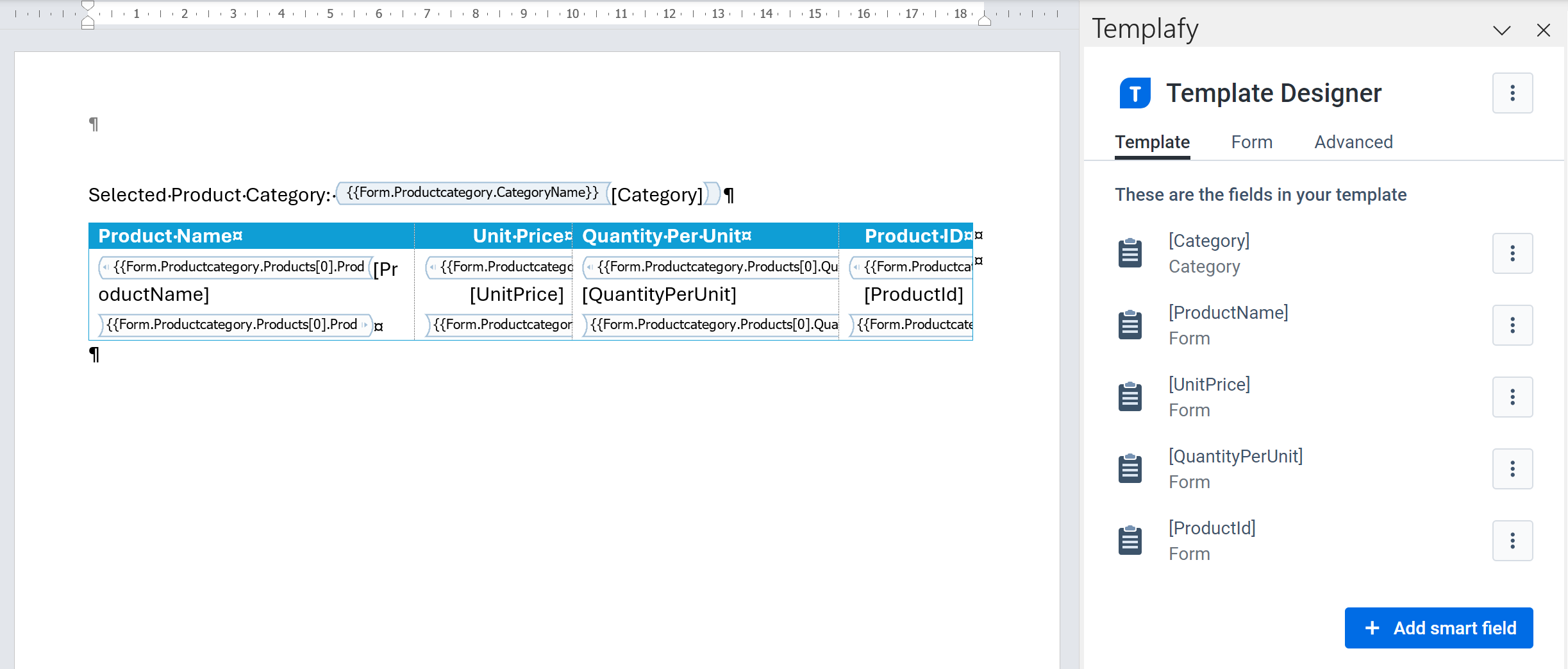 How to select a specific item from an array – Templafy Help center