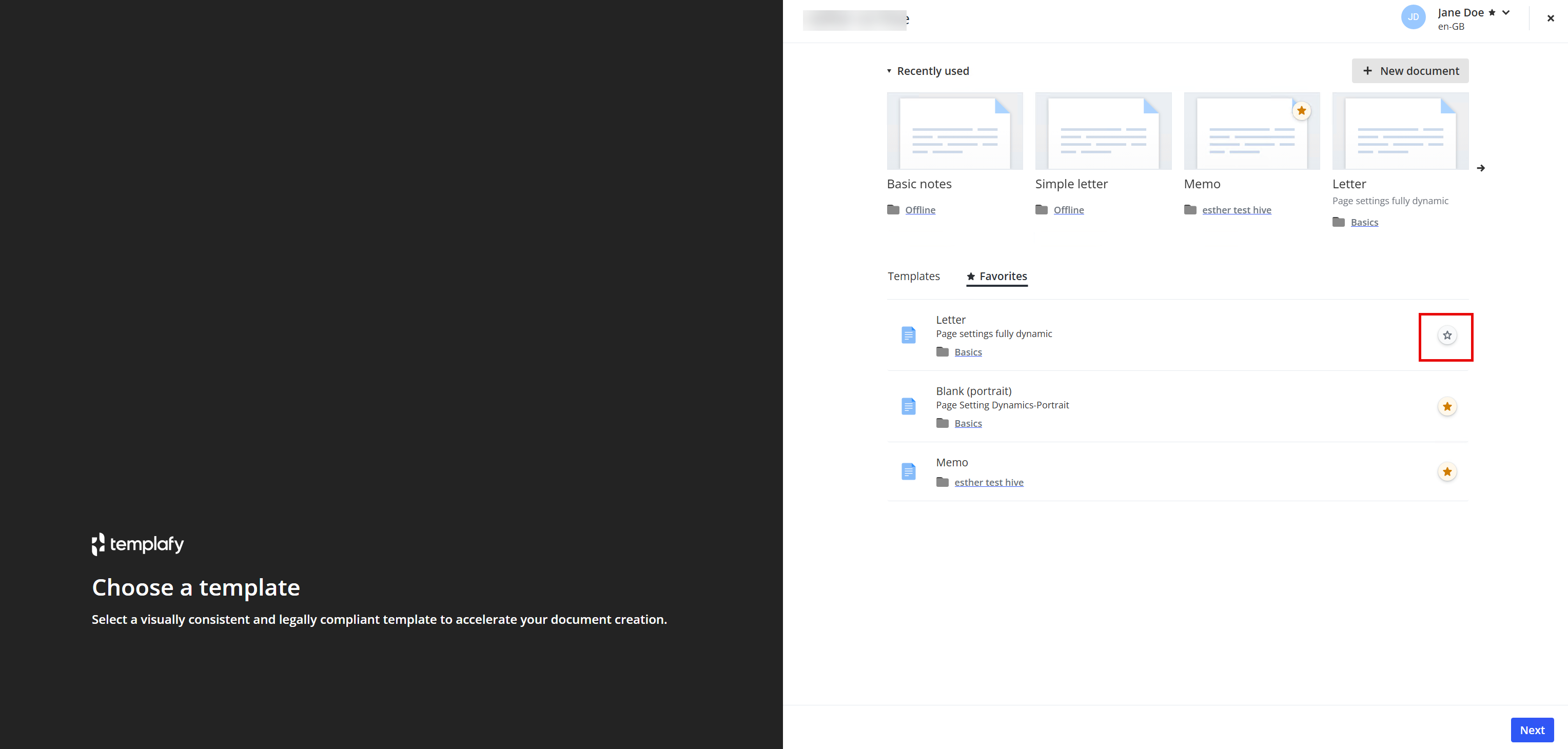 ComposerDocumentsDeselectFavorites.png