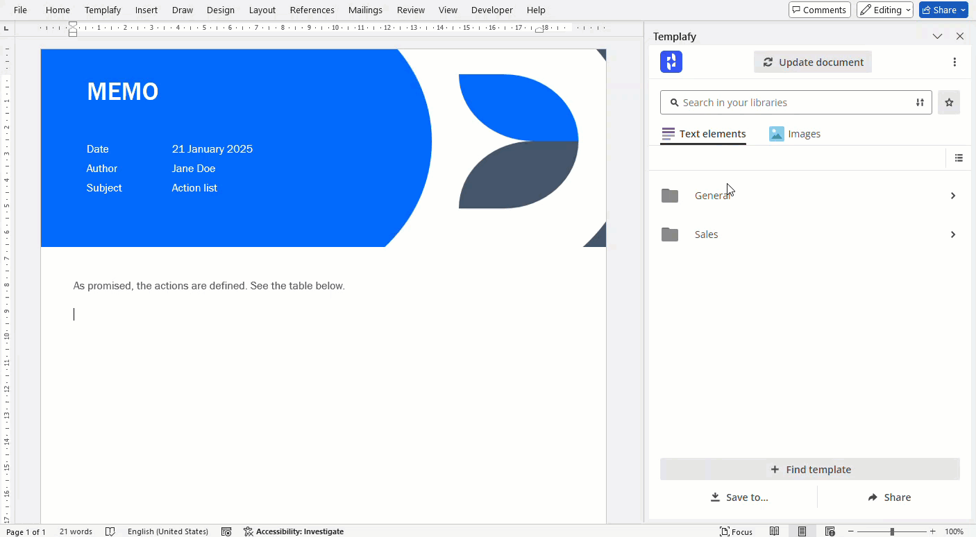 TextElementInsertInDocument.gif
