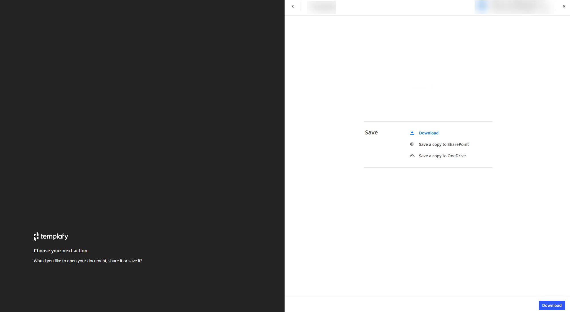 TemplafyWebApp_DownloadOrSave.png
