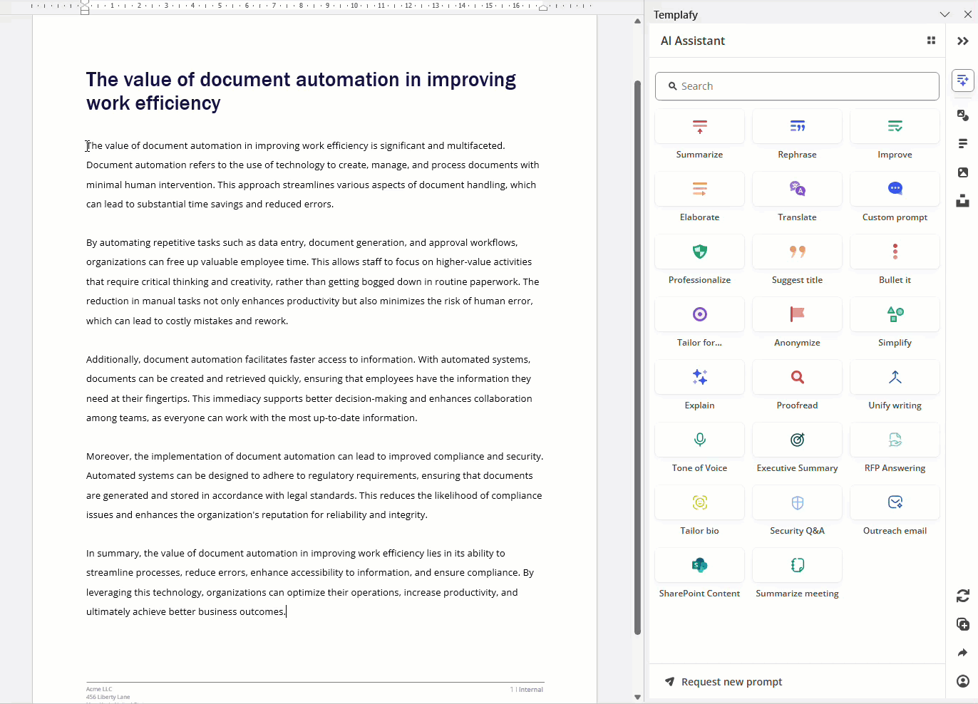 TaskPaneWord_AIAssistantSummarizeText.gif