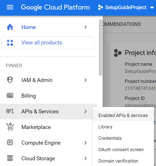 How to set up the Service Account required for enabling Gmail signature
