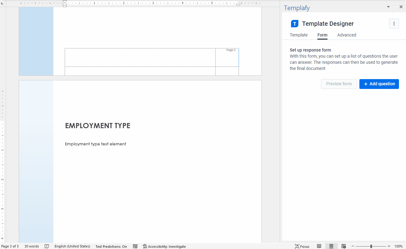 How to dynamically insert text elements from the Library in a document ...