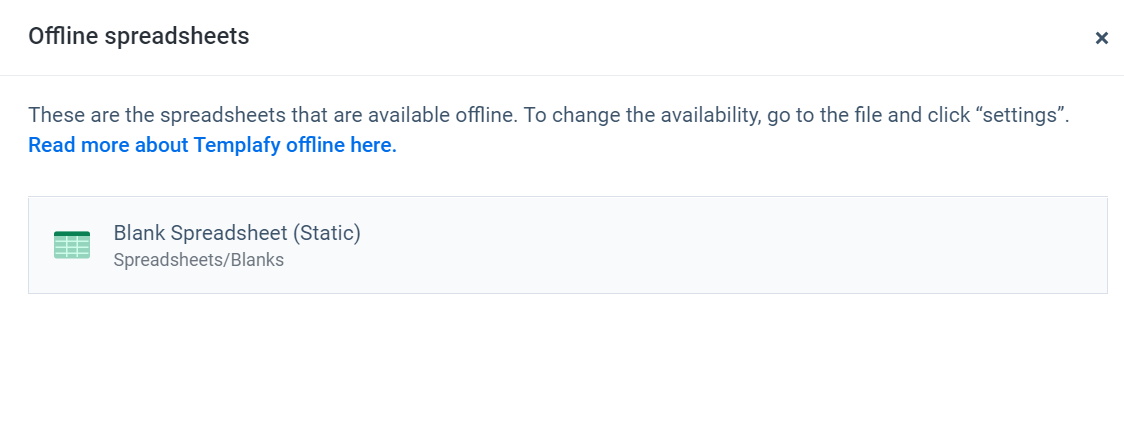 What is Offline templates? – Templafy Help center